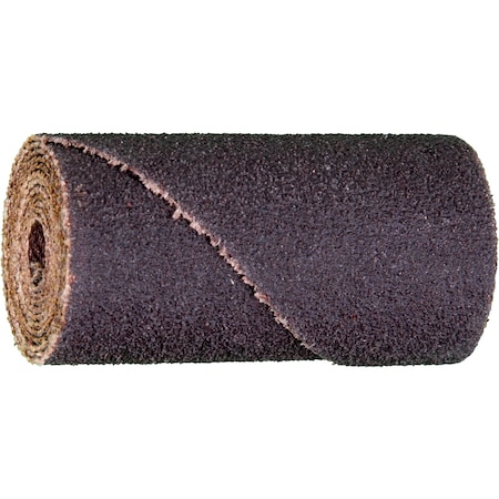 1 X 2 Cartridge Roll, 1/4 AH - Untapered Type, Aluminum Oxide 80 Grit